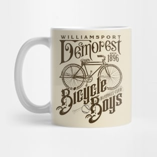 Williamsport Demorest Bicycle Boys Mug